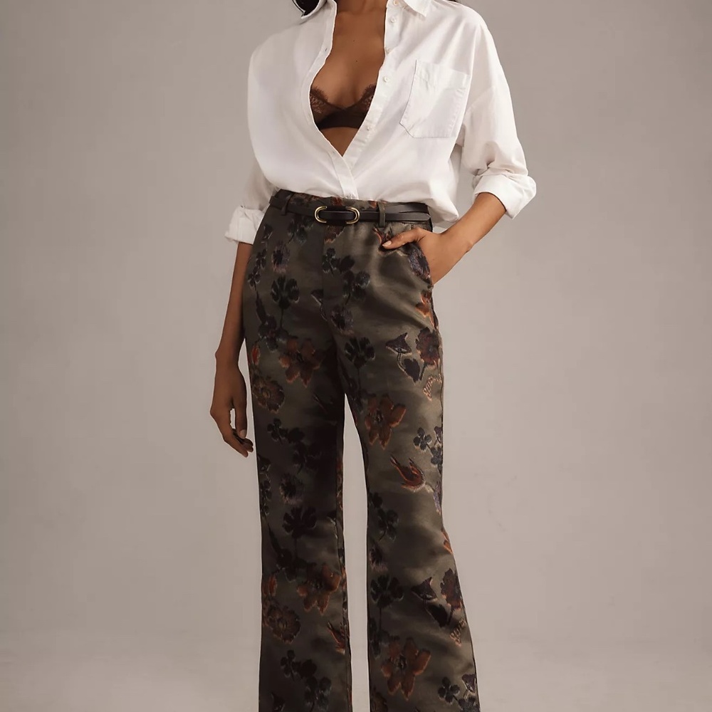 NWOT Anthropologie Scotch & Soda Kick Flare Pants 29